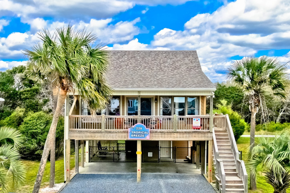 oak island vacation rental home